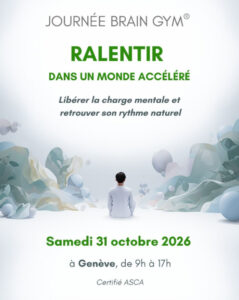 Journée Brain Gym - formation continue 2026